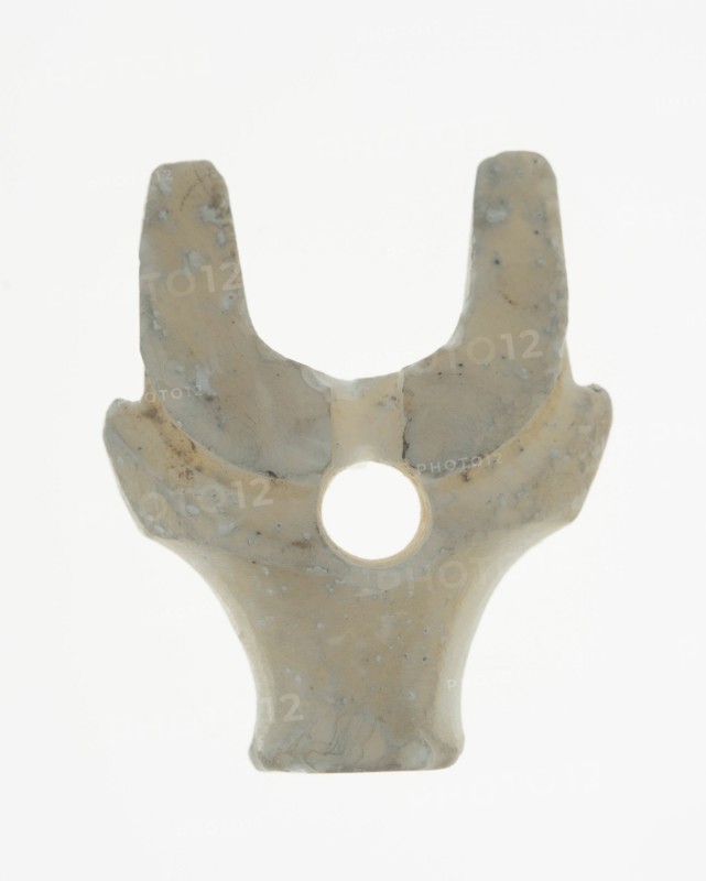 Pendant with Buffalo Head, Western Zhou period, 11th/10th century B.C. Creator: Unknown.