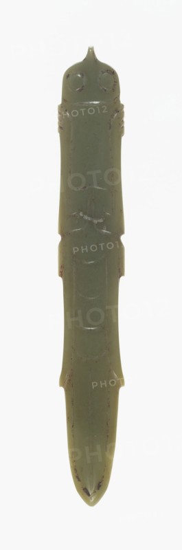 Insect-Shaped Pendant, Shang or Western Zhou period, 13th/10th century B.C. Creator: Unknown.