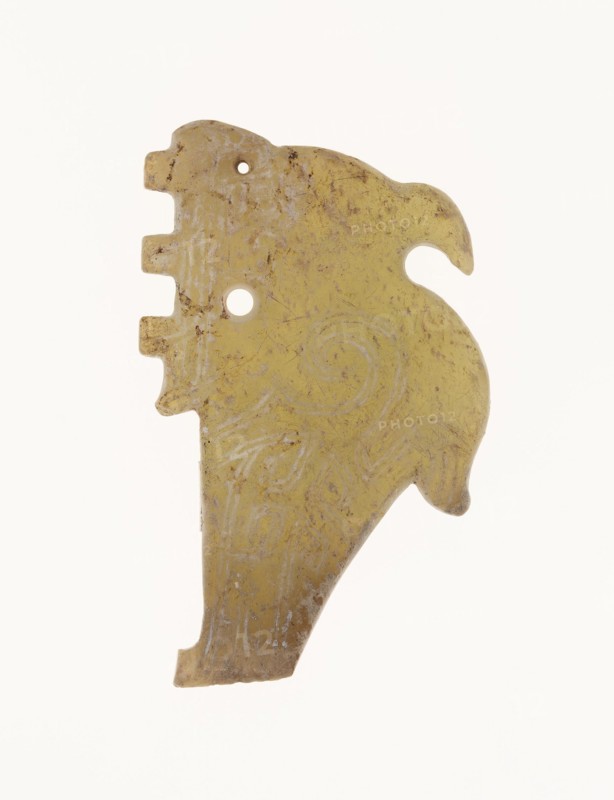 Bird Pendant, Shang period, 13th-11th century B.C. Creator: Unknown.