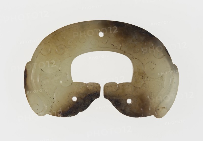 Dragon Pendant, Eastern Zhou dynasty, c.770-256 B.C. c.4th/3rd century B.C. Creator: Unknown.