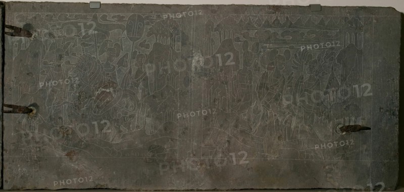 Panels from a Funerary Couch (Guanchuang), Northern Wei dynasty (386-535); c. 525. Creator: Unknown.