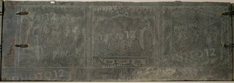 Panels from a Funerary Couch (Guanchuang), Northern Wei dynasty (386-535); c. 525. Creator: Unknown.