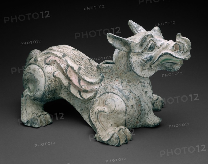 Winged Beast (Tomb Figure), Western Han dynasty (206 B.C.-9 A.D.). Creator: Unknown.