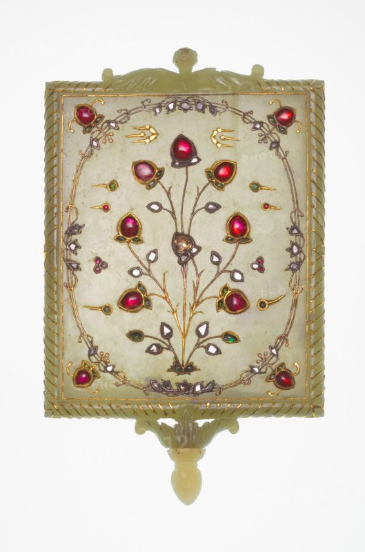 Mirror Frame with Tree of Life Motif, 17th/18th century. Creator: Unknown.