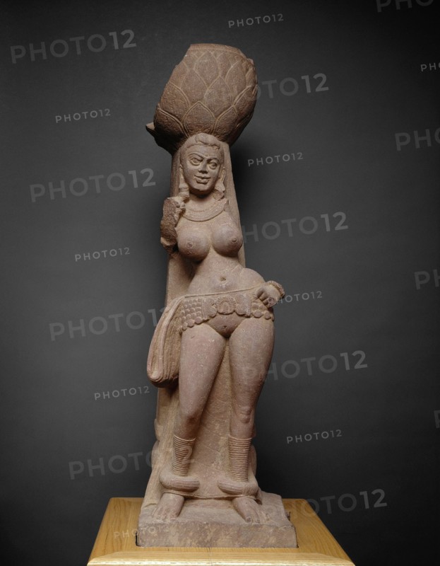 Yakshi, Kushan period, 2nd century. Creator: Unknown.