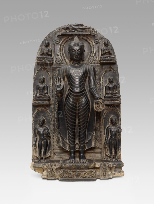 Eight Great Events from the Life of the Buddha, Pala period, 10th century. Creator: Unknown.