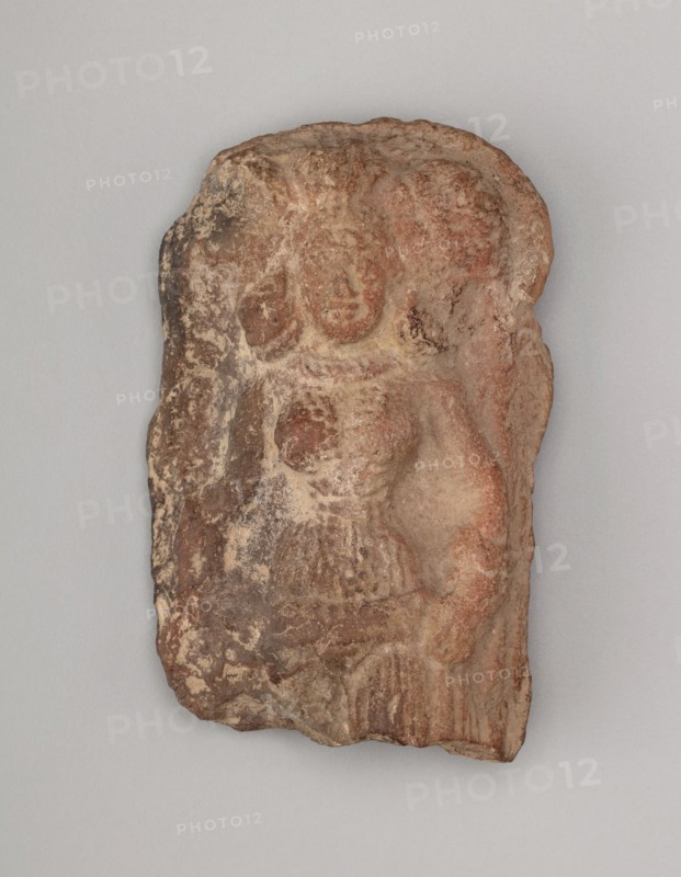 Woman with a Headdress, Mauryan period, 1st century B.C. Creator: Unknown.