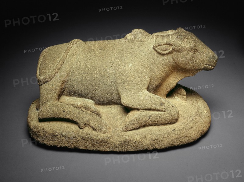 Bull, Possibly God Shiva's Mount, Nandi, 9th century. Creator: Unknown.