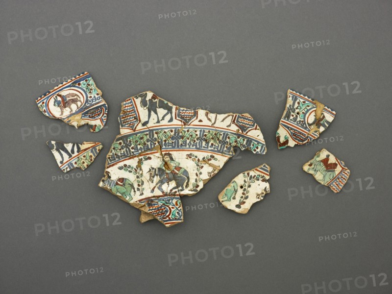 Plate (fragment), Late 12th/early 13th century. Creator: Unknown.
