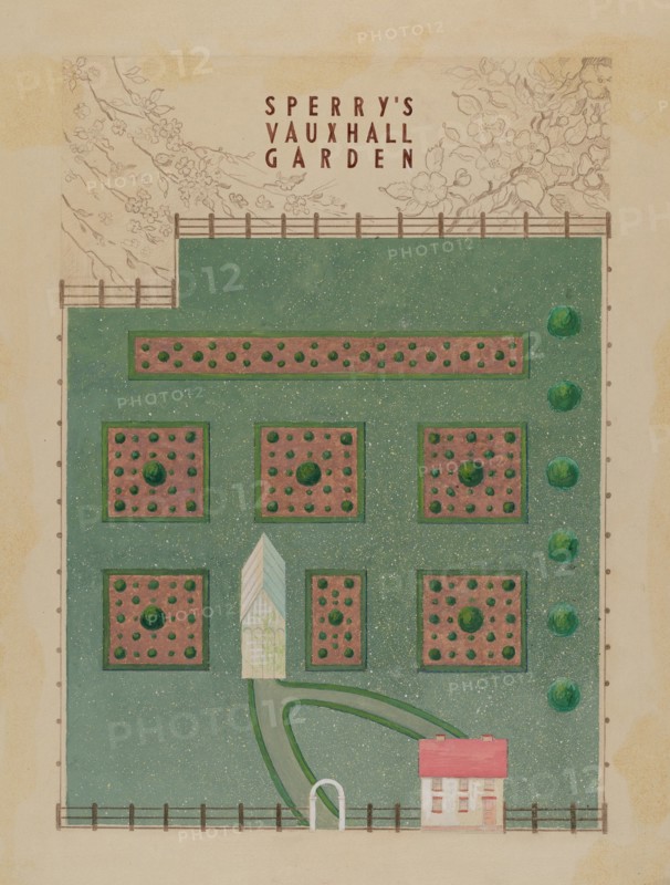 Sperry Gardens, c. 1936. Creator: George Stonehill.