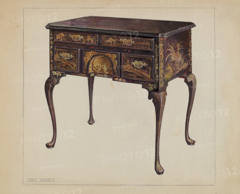 Lowboy, c. 1937. Creator: Charles Squires.