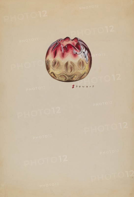 Vase, c. 1937. Creator: Robert Stewart.