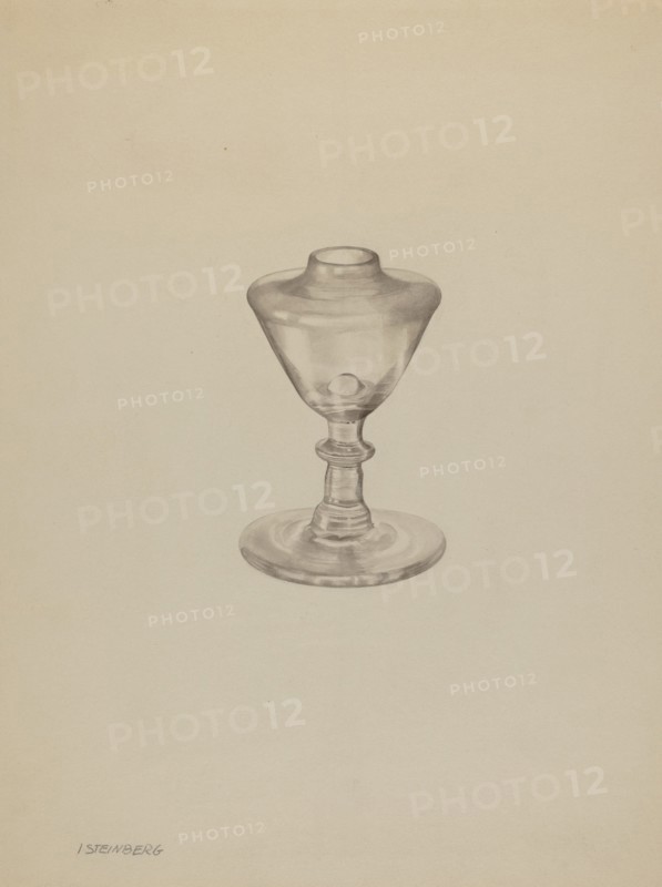 Lamp, c. 1938. Creator: Isidore Steinberg.