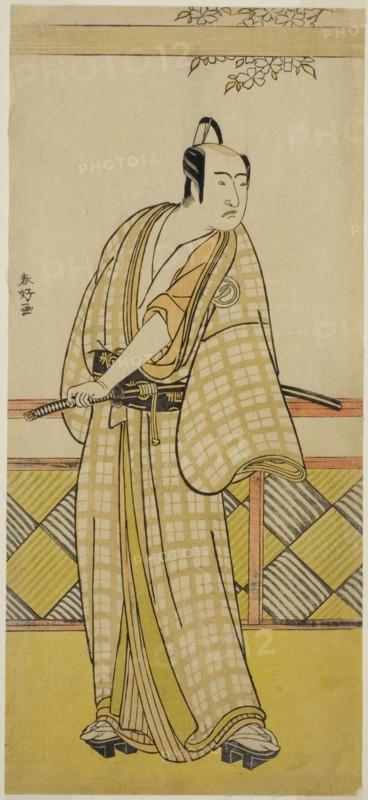 The Actor Sawamura Sojuro III in an Unidentified Role, late 1780s. Creator: Katsukawa Shunko.