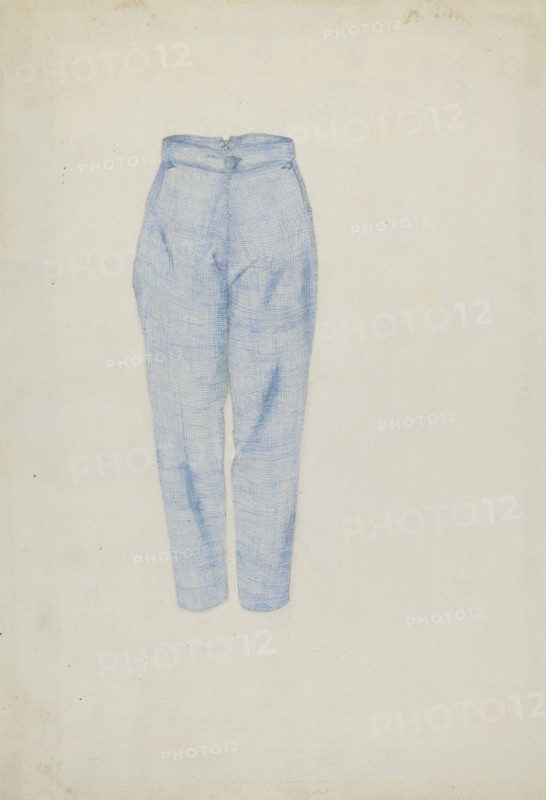 Shaker Man's Trousers, c. 1936. Creator: Alice Stearns.