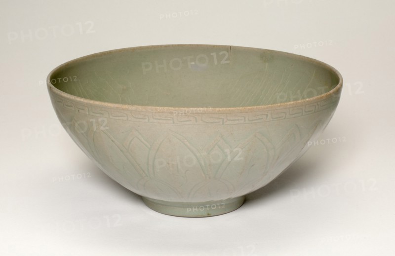 Bowl with Lotus Design, Korea, Goryeo dynasty (918-1392), mid-12th century. Creator: Unknown.