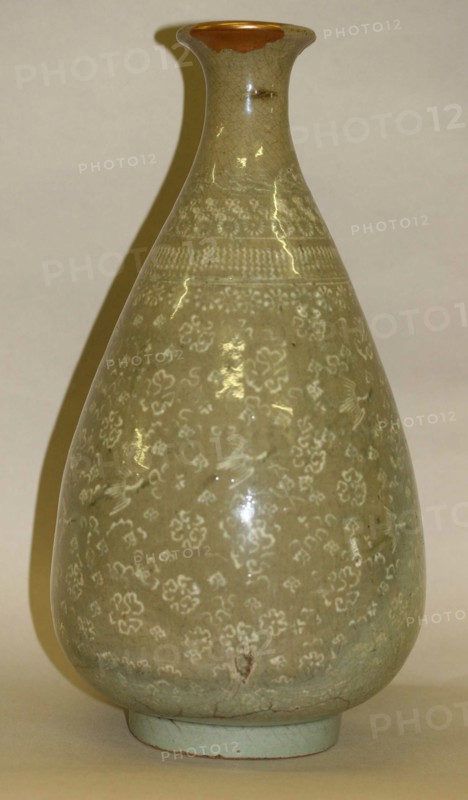 Bottle vase, Korea, 12th/13th century. Creator: Unknown.