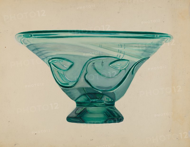 Bowl, 1935/1942. Creator: Isidore Steinberg.