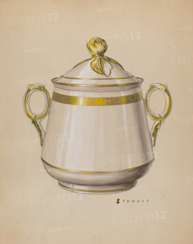 Sugar Bowl, c. 1937. Creator: Robert Stewart.