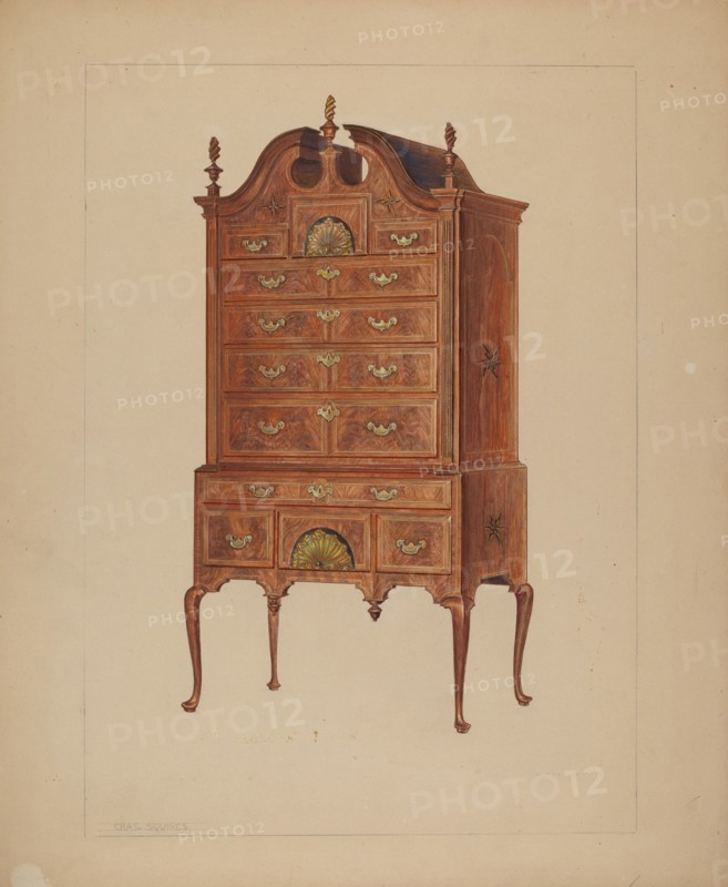 Highboy, 1936. Creator: Charles Squires.
