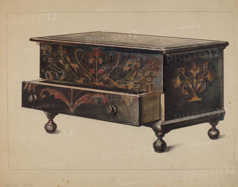 Connecticut Chest, 1935/1942. Creator: Charles Squires.