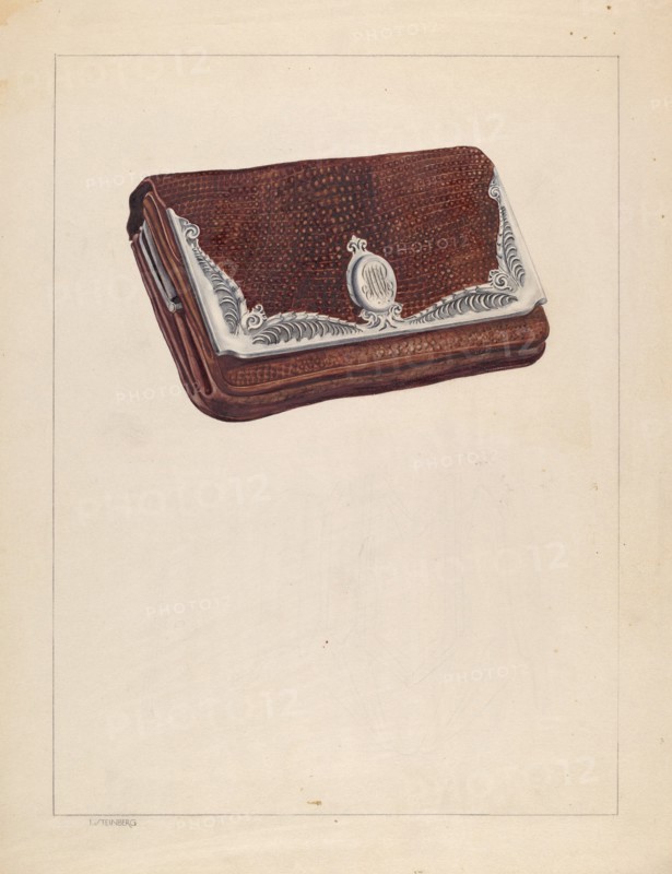 Purse, 1935/1942. Creator: Isidore Steinberg.