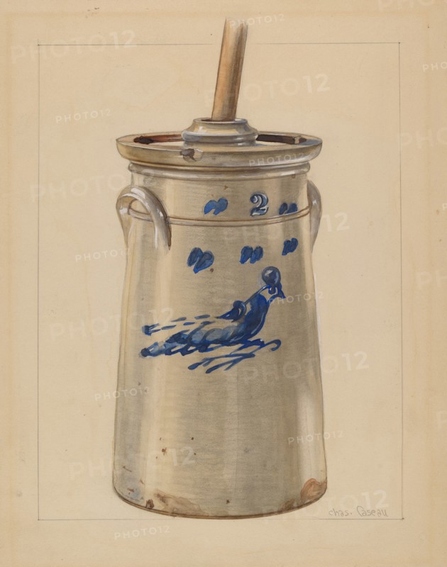 Churn, c. 1936. Creator: John Fisk.