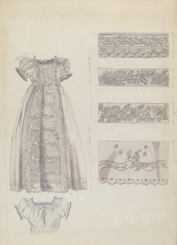 Christening Robe, c. 1936. Creator: Ella Josephine Sterling.