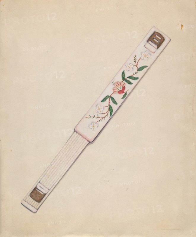 Wedding Garters, c. 1936. Creator: Ella Josephine Sterling.