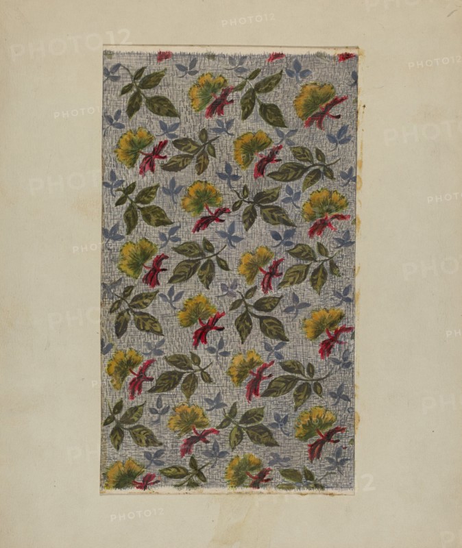 Calico, c. 1936. Creator: Florence Stevenson.