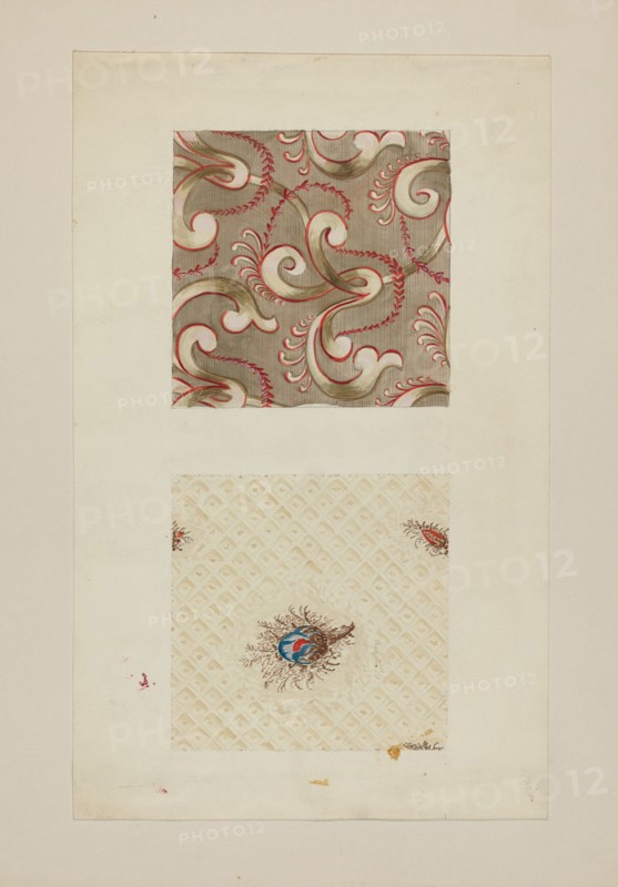 Vest Material, c. 1936. Creator: Robert Stewart.