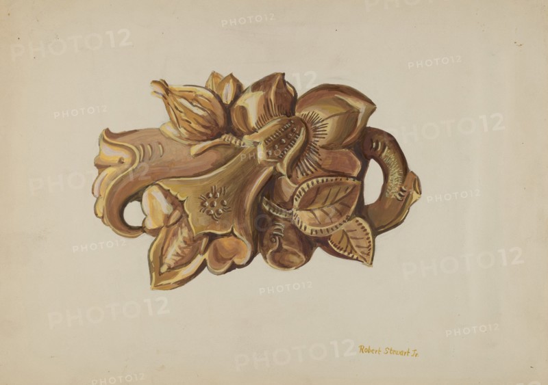Brooch, c. 1936. Creator: Robert Stewart.