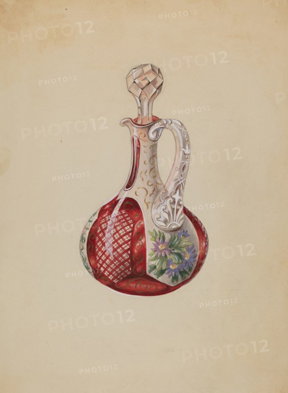 Vinegar Cruet, c. 1936. Creator: Robert Stewart.
