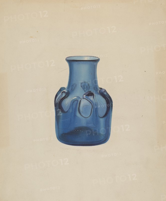 Vase, c. 1938. Creator: Isidore Steinberg.