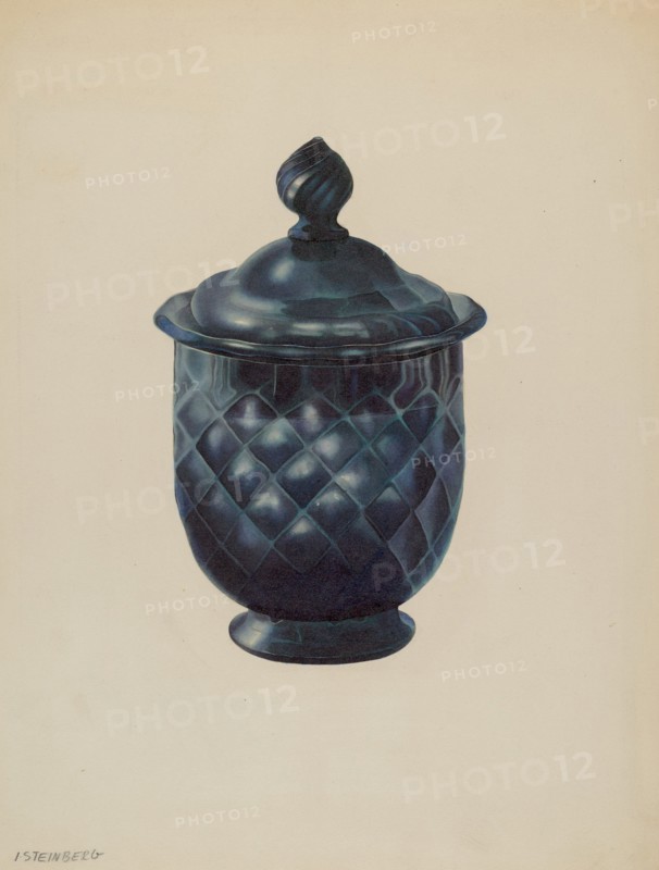 Sugar Bowl, c. 1940. Creator: Isidore Steinberg.