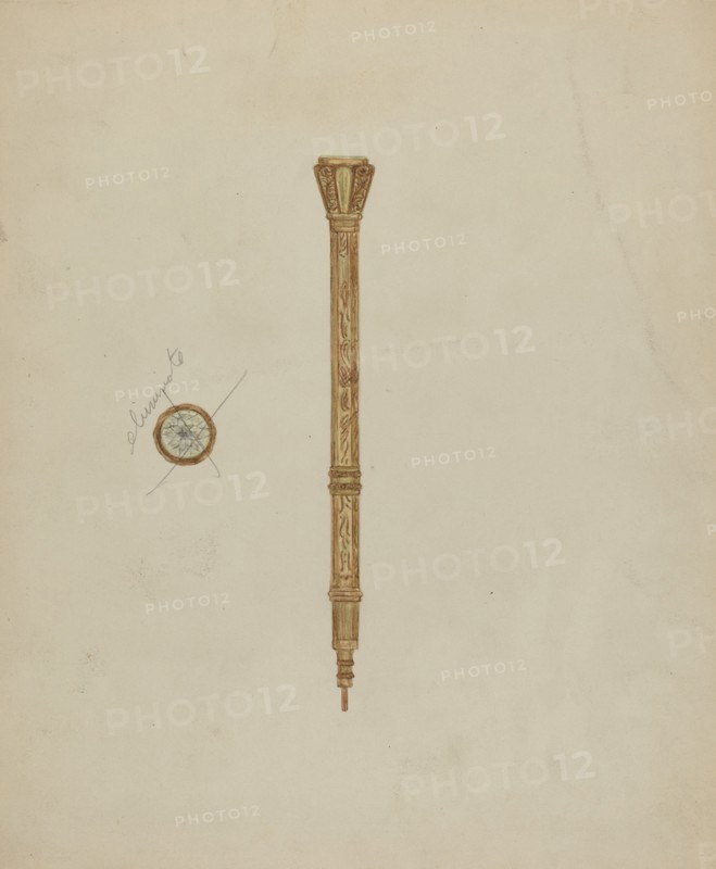 Refillable Pencil, c. 1941. Creator: Mary Fitzgerald.