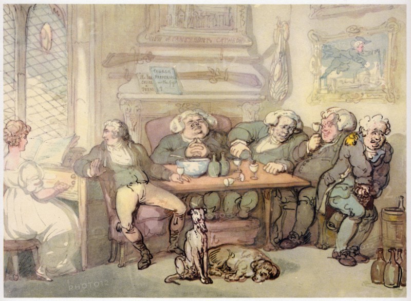 The Parsonage, c1780-1825. Creator: Thomas Rowlandson.