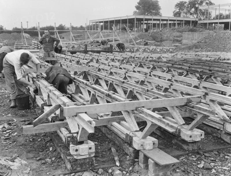 County High School, Gedling Road, Arnold, Gedling, Nottinghamshire, 30/08/1958. Creator: John Laing plc.