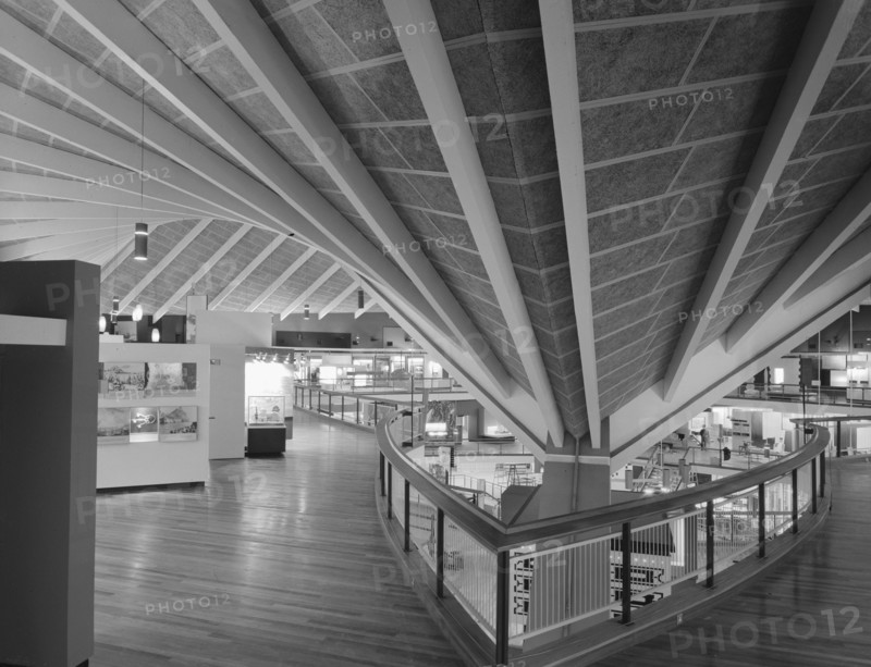Commonwealth Institute, Kensington High Street, Kensington, London, 30/10/1962. Creator: John Laing plc.
