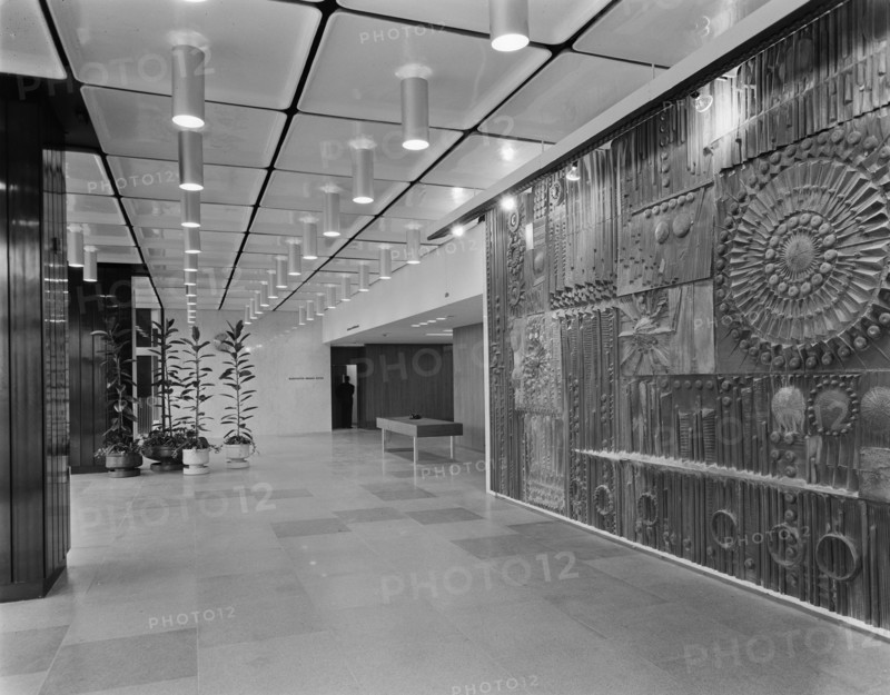 CIS Building, Cooperative Insurance Society Tower, Miller Street, Manchester, 16/10/1962. Creator: John Laing plc.