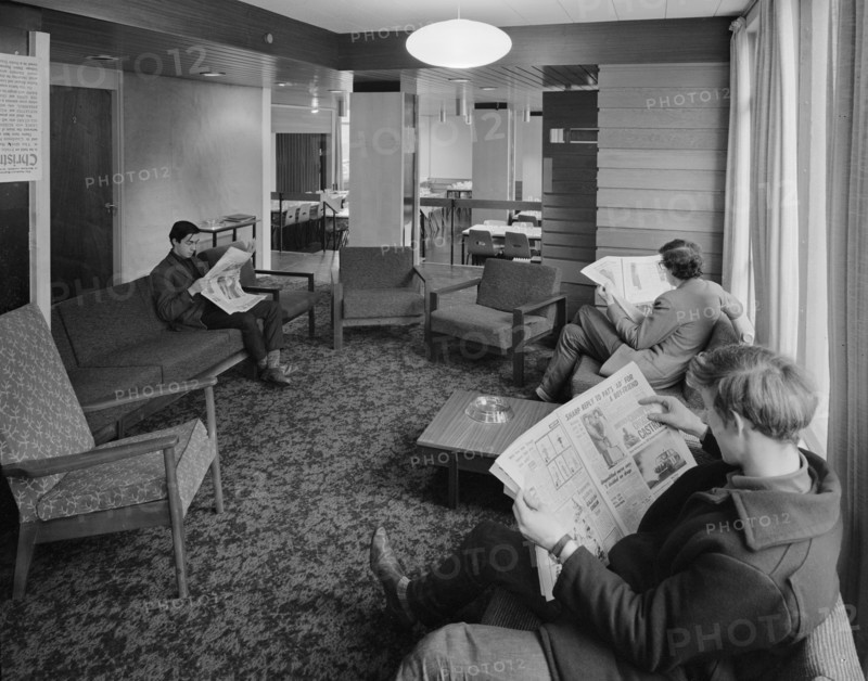 Parson's Field House, Durham University, Durham, County Durham, 08/12/1965. Creator: John Laing plc.