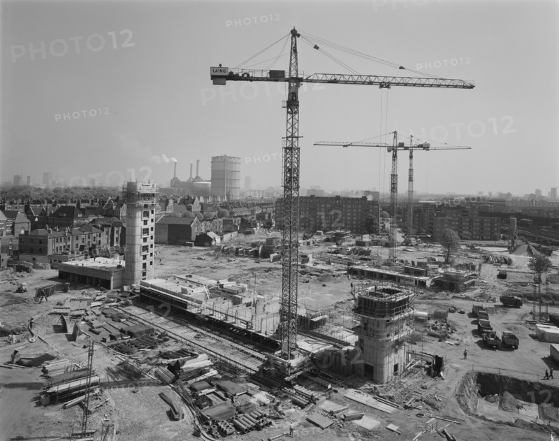 Doddington Estate, Battersea, Wandsworth, London, 30/05/1968. Creator: John Laing plc.