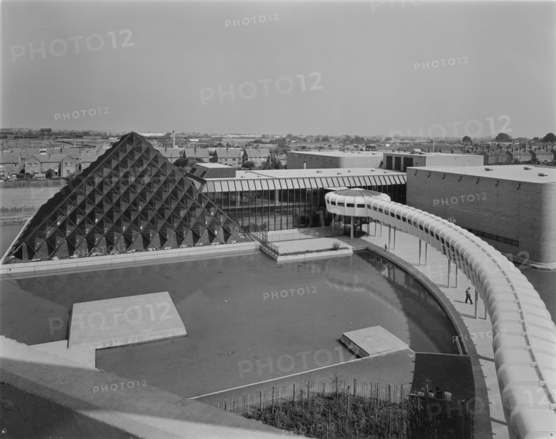 Bletchley Leisure Centre, Bletchley, Bletchley and Fenny Stratford, Milton Keynes, 30/07/1975. Creator: Unknown.