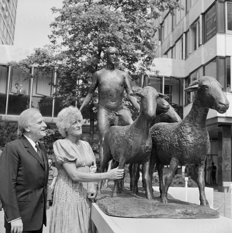 Paternoster Square, City of London, 30/07/1975. Creator: John Laing plc.