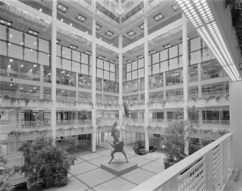 1 Finsbury Avenue, Broadgate, City of London, 03/09/1984. Creator: John Laing plc.