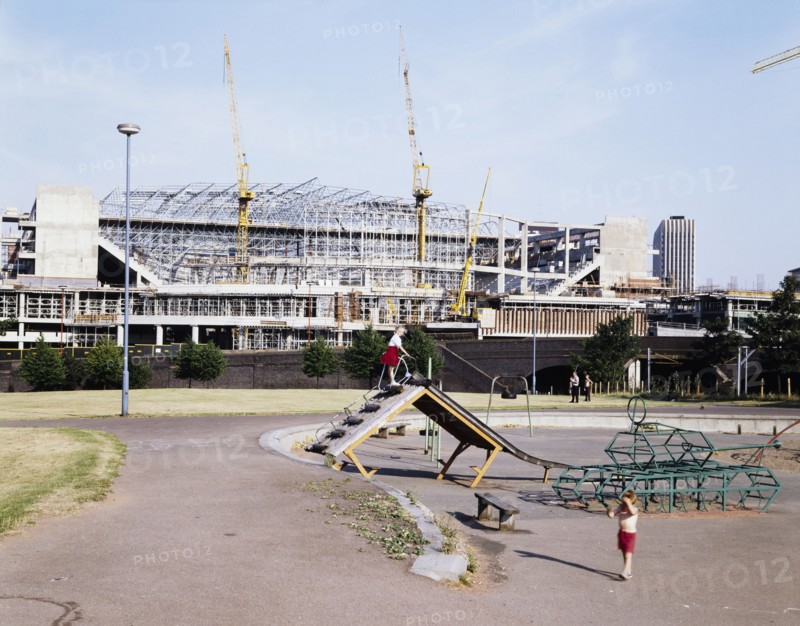 National Indoor Arena, King Edwards Road, Birmingham, c July 1990. Creator: John Laing plc.