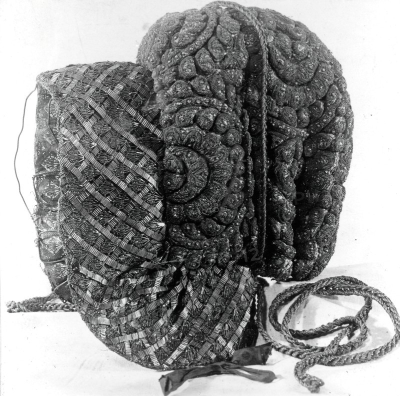 Headdress, Austria, 19th century.
