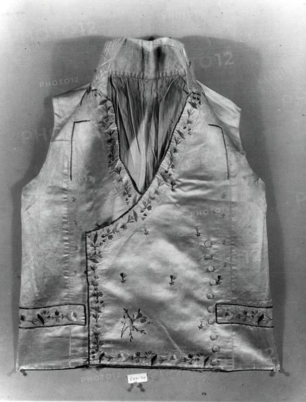 Waistcoat, England, 1775/1800.