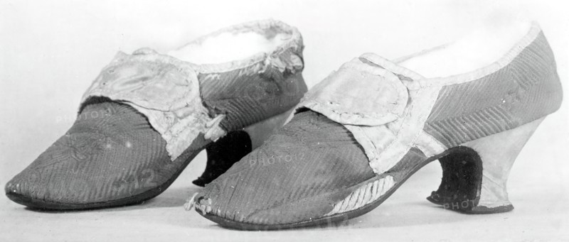 Pair of Shoes, England, c.1770s.