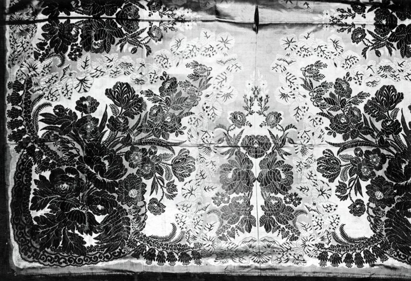 Shawl, England, c. 1860.